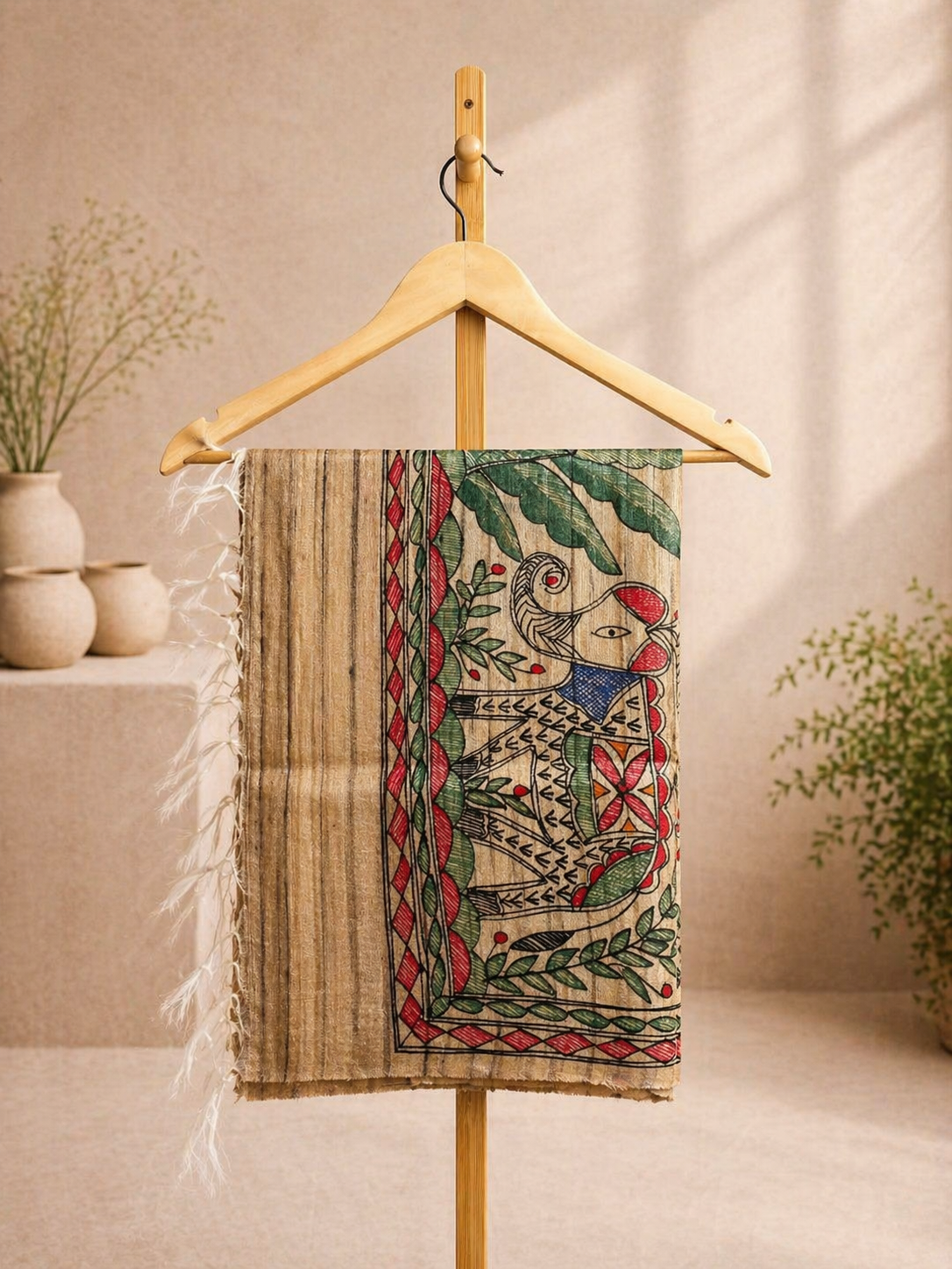 Madhubanika - Silk Dupatta
