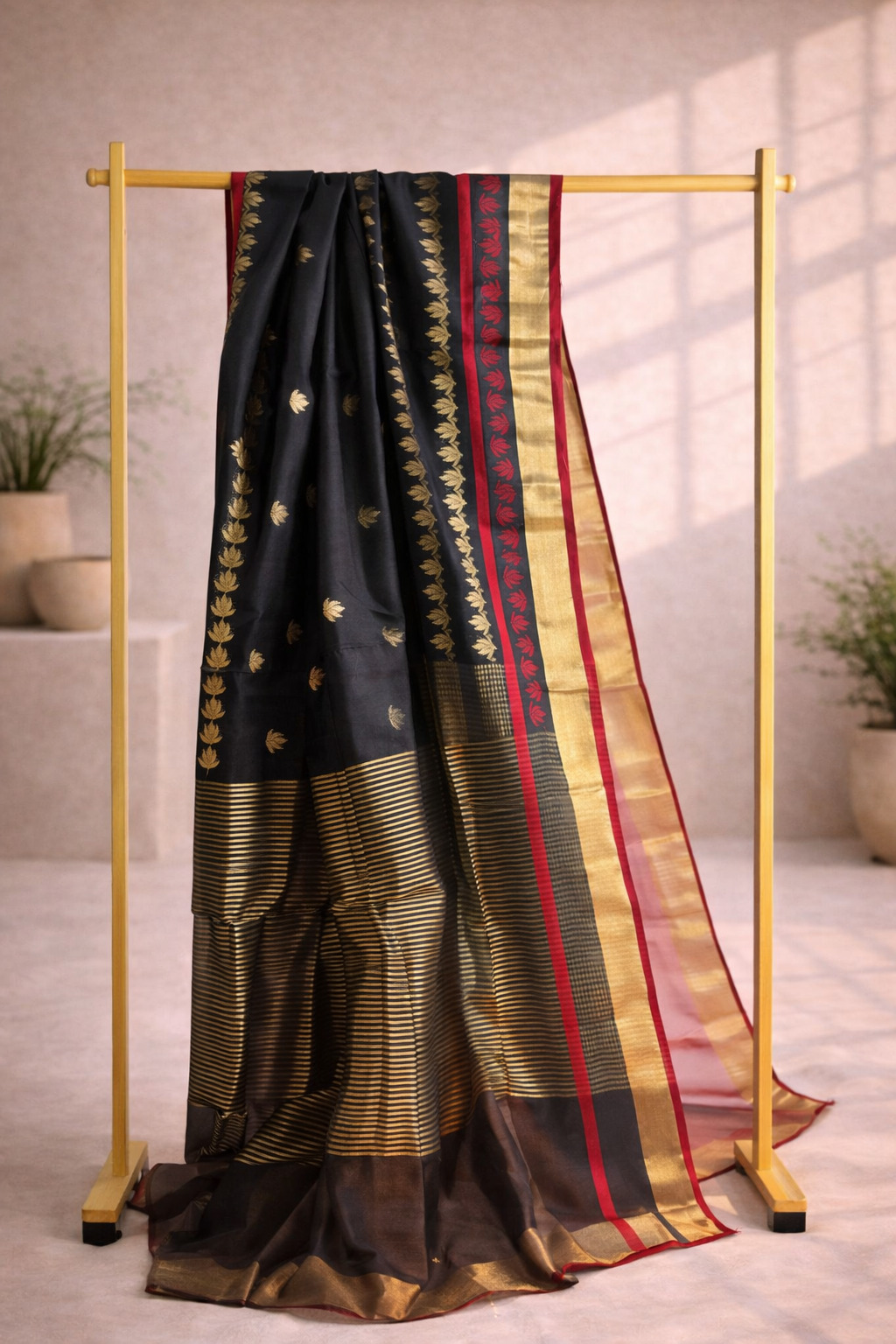 Yamini- Chanderi Masarai Silk Saree