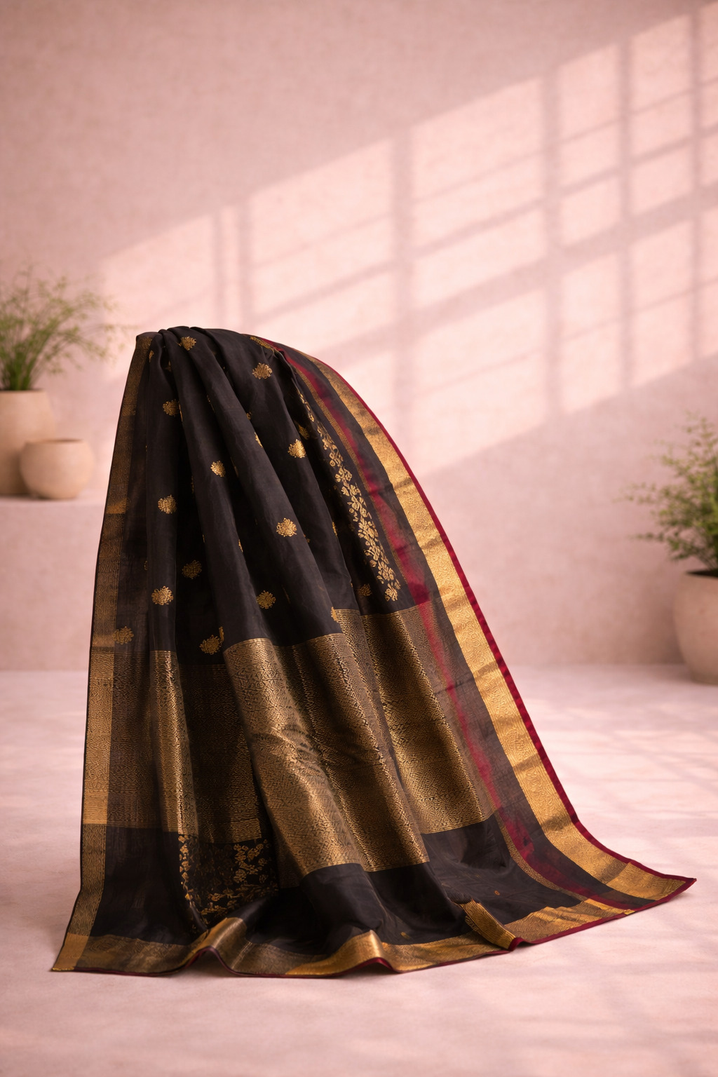 Yamini- Chanderi Masarai Silk Saree
