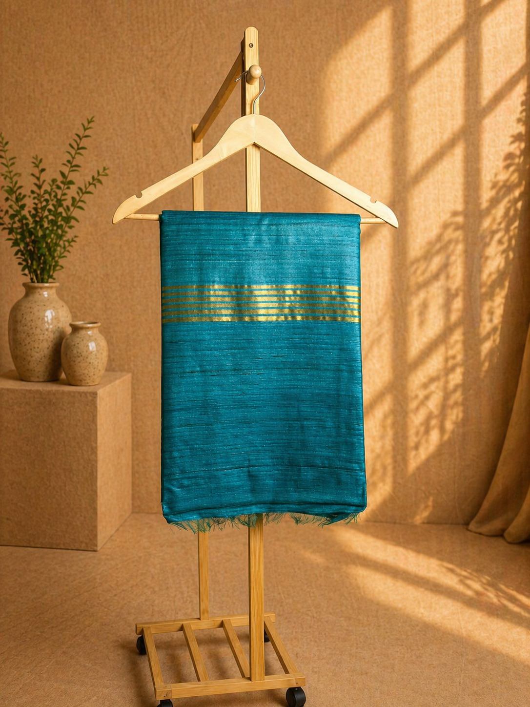 Madhurika- Tussar Silk Saree