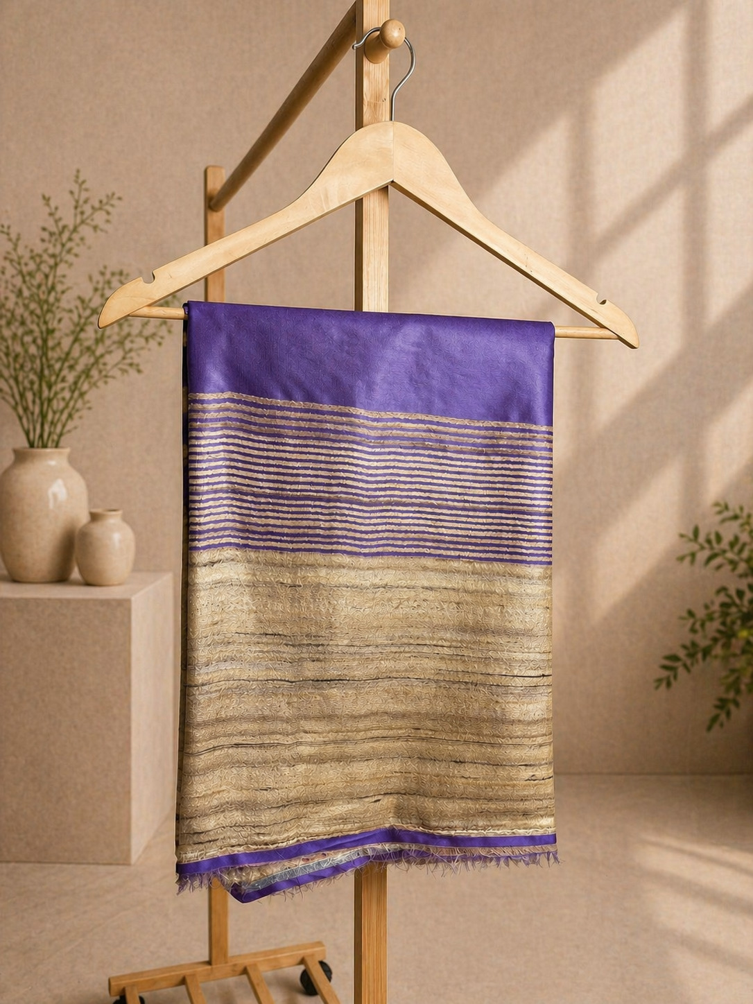 Vasudhara- Tussar Silk Saree