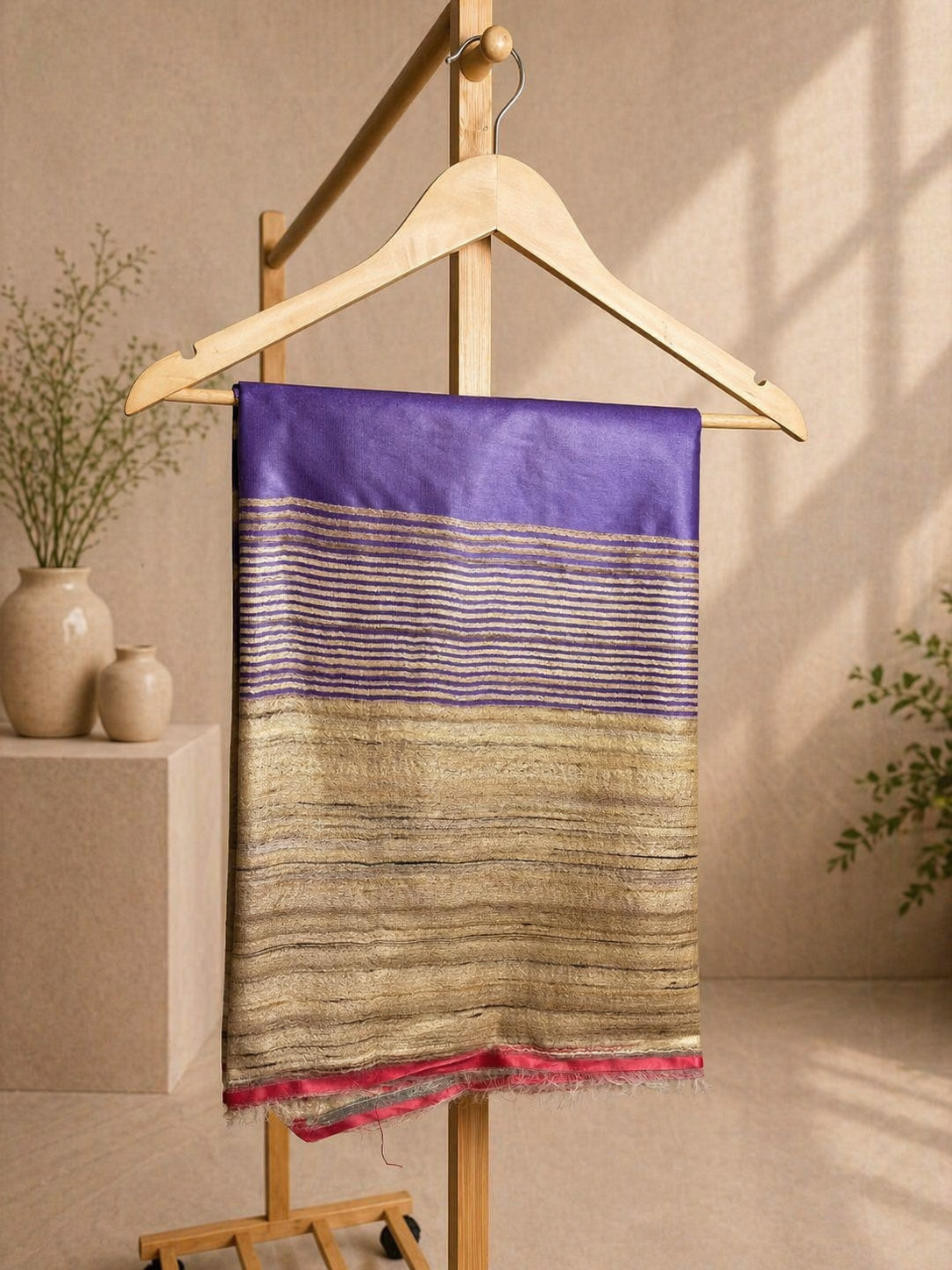 Alankarika- Tussar Silk Saree