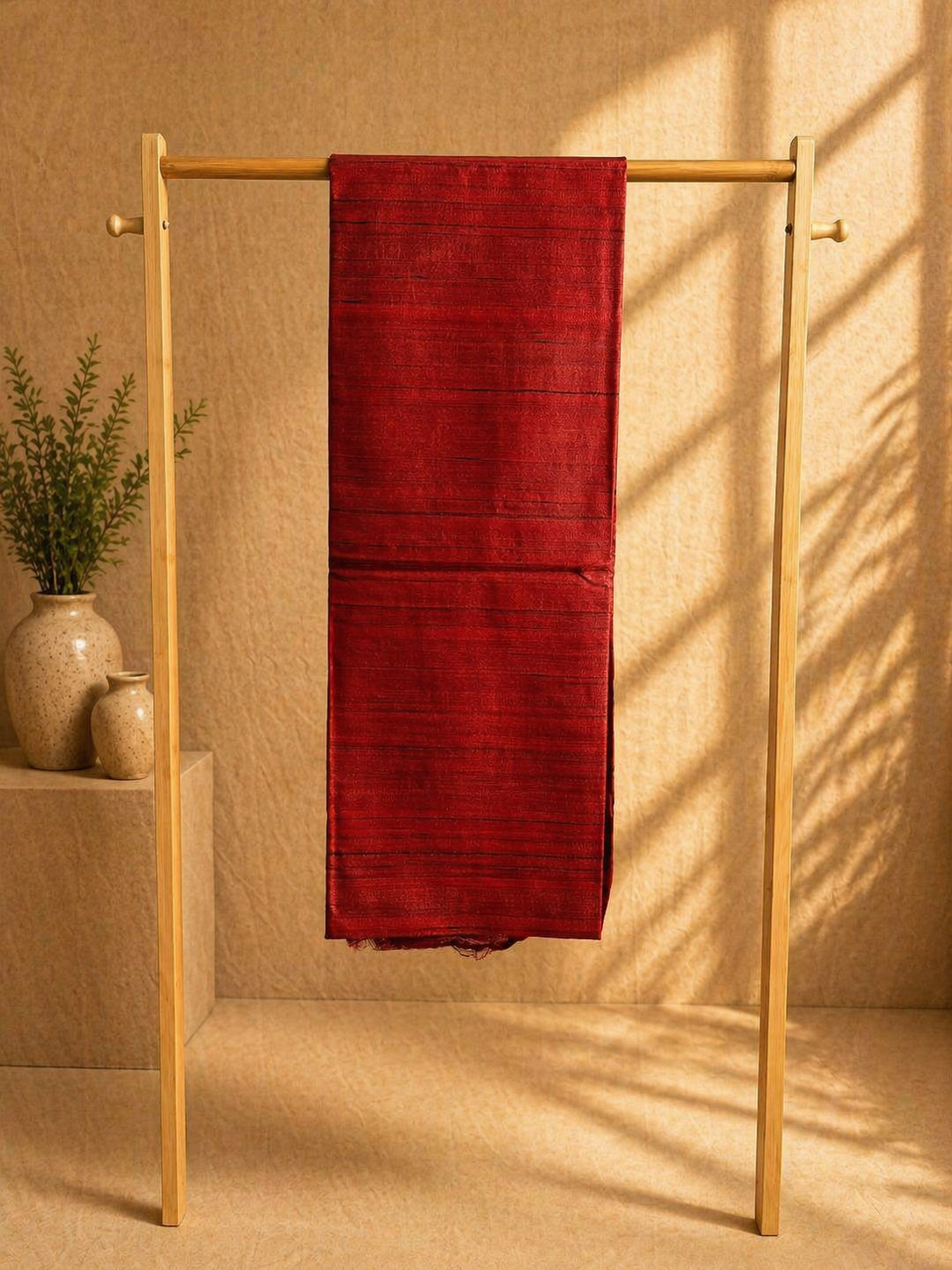 Anvita- Tussar Silk Saree