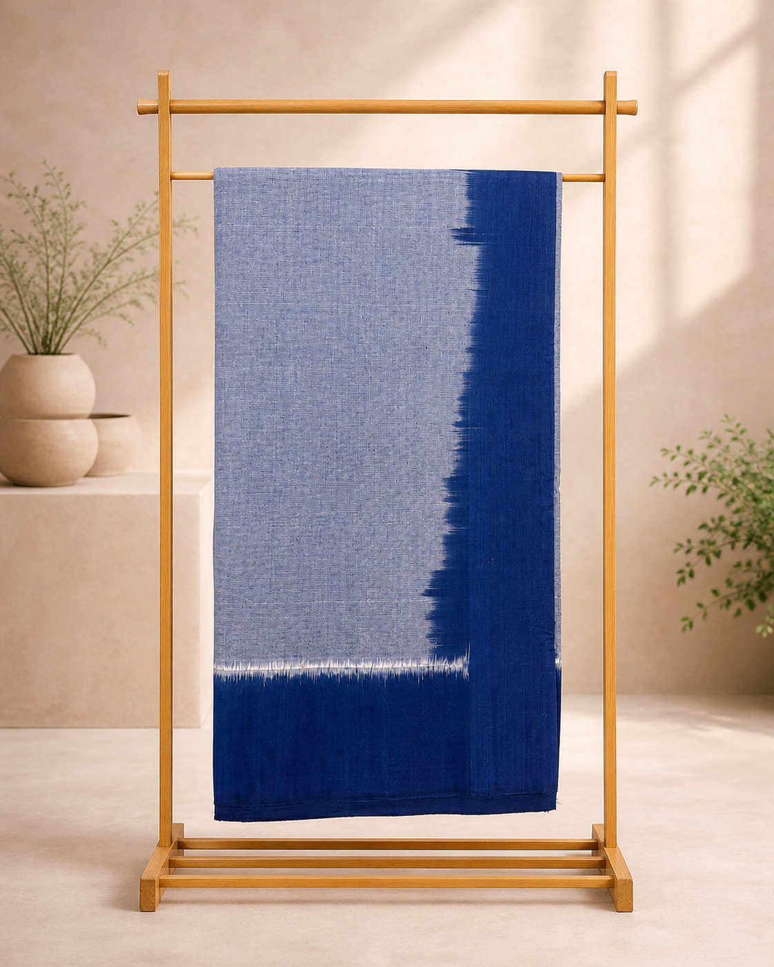 Vayuna- Ikkat Cotton Saree