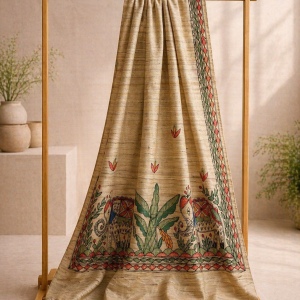 Madhubanika - Silk Dupatta