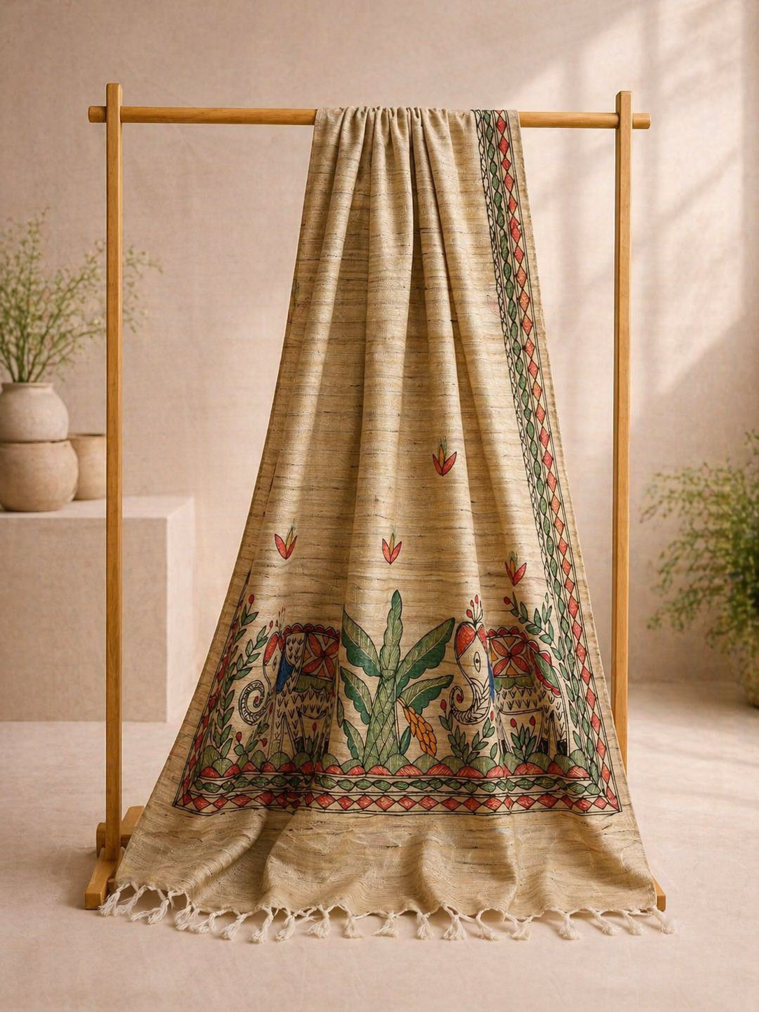 dupatta-tussar-silk