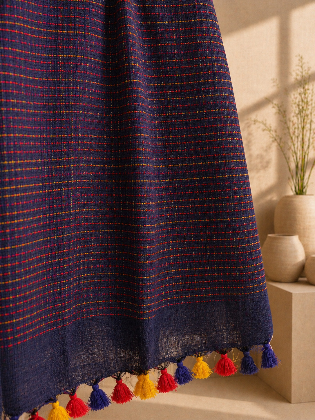 Kathika- Linen Cotton Saree