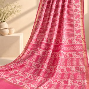 Kusumika- Chanderi Cotton Saree