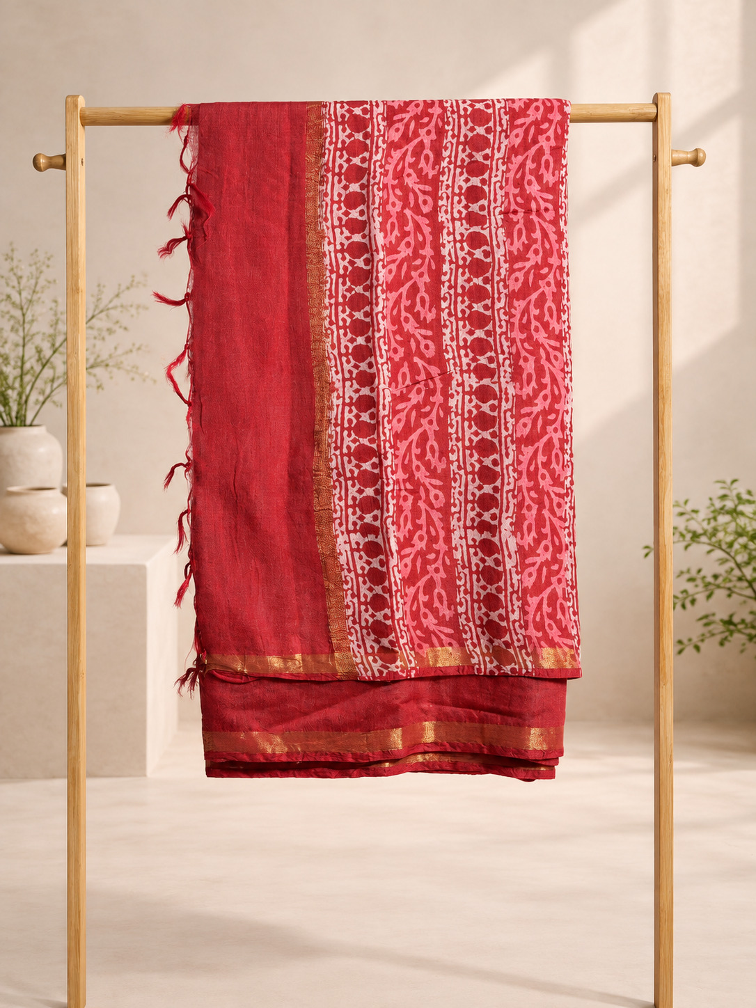 Aruna- Chanderi Cotton Saree