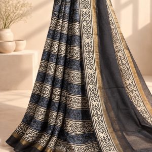 Nisha- Chanderi Cotton Saree