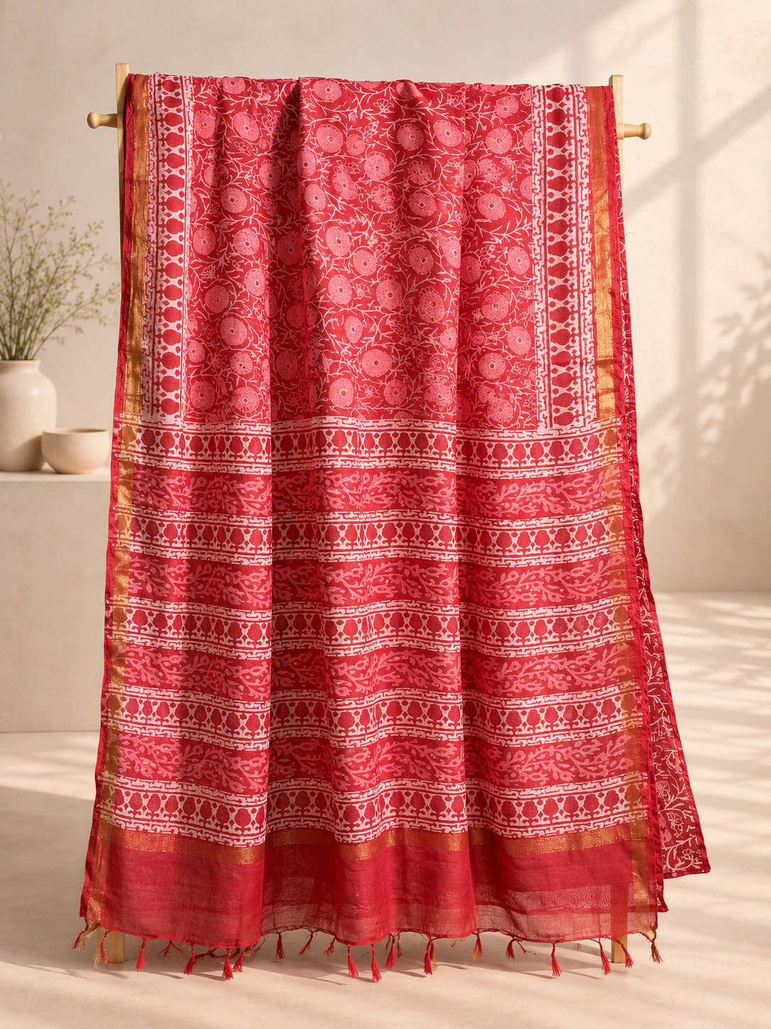 Aruna- Chanderi Cotton Saree
