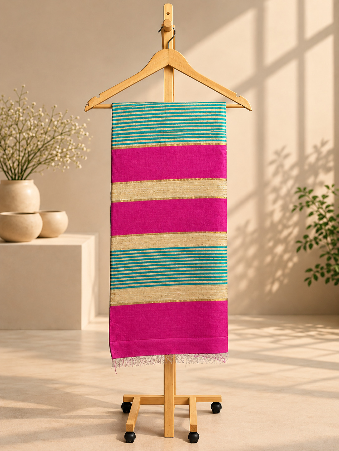 Mayurika- Tussar Silk Saree