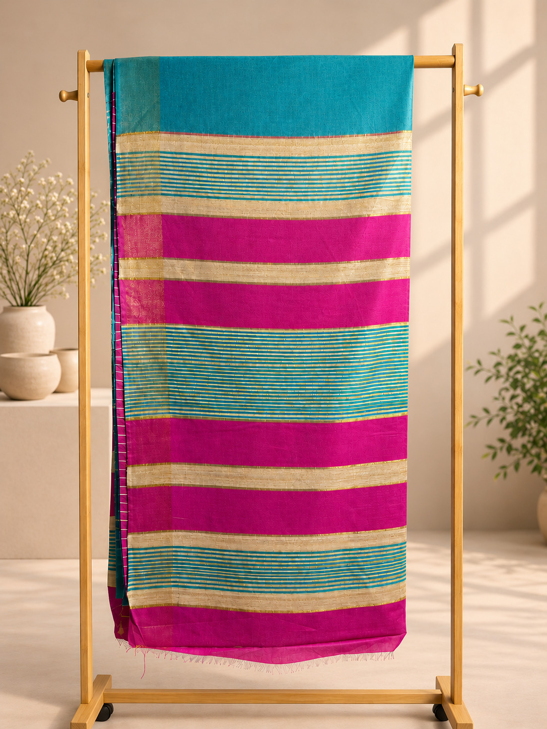 Mayurika- Tussar Silk Saree